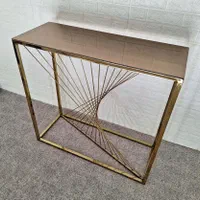 میز آرایش کنسول تزئینی فلزی شیک فورتیک پیچی|بوفه، ویترین، کنسول|آفتاب, |دیوار