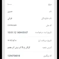 کیف مدارک که به نام قرایی است گم کردم