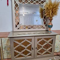 اینه کنسول در حد نو|بوفه، ویترین، کنسول|کنگاور, |دیوار