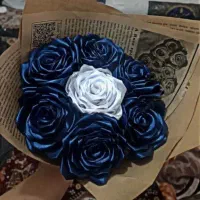 ساخت گل روبانی|گل مصنوعی|کرمان, |دیوار