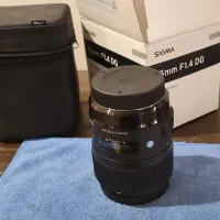 لنز دوربین سیگما 35mm F1.4 DG Art مانت کانن|دوربین عکاسی و فیلمبرداری|شیراز, چوگیاه|دیوار