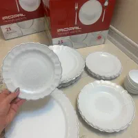 سرویس آرکوپال ۱۸ نفره کاملا نو iropal، همراه کارتن