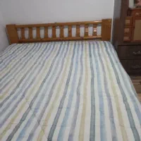 تخت دونفره نراد . میز آرایش mdf . کمد لباس