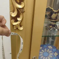 ویترین طلایی کوچک|بوفه، ویترین، کنسول|اصفهان, بهارستان|دیوار