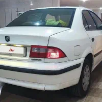 سمند lx ساده مدل 1387 سفید|خودرو سواری و وانت|قزوین, |دیوار