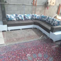 مبل راحتی  ال /پارچه های با کیفـیت- رنگ های جذاب