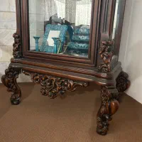 ویترین چوب راش|بوفه، ویترین، کنسول|قم, سالاریه|دیوار