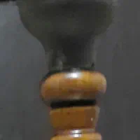 کله قلیان زرد و مس کوبی