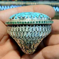 انگشتر نقره دست ساز کلکسیونی