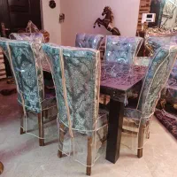 میز ناهار خوری|میز و صندلی غذاخوری|تهران, سازمان آب|دیوار