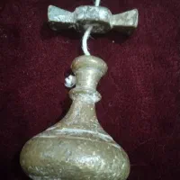 شاقول برنجی عتیقه کلکسیونی با طراحی زیبا