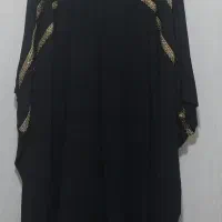 مانتو عبایی مشکی