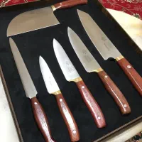 ست ۵ تیکه به همراه مصقل دسته پادوک
