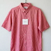 پیراهن آستین کوتاه لینن (Calvin Klein)- کاملا نو