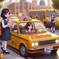 درخواست سرویس مدرسه‌ای دخترانه