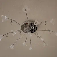 لوستر سقفی استیل ۱۳شاخه