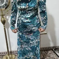 لباس مجلسی مخمل نو نو