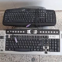 ۲ عدد کیبورد و یک عدد موس
