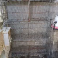 قفس پایه چرخدار