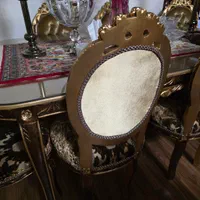 مبلمان سلطنتی چوب گردو همراه میزان‌های خوری و بوفه|مبلمان خانگی و میز عسلی|تهران, دردشت|دیوار