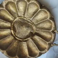 سینی عتیقه برنجی