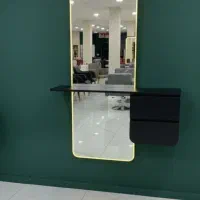 ست آینه بک لایت و کنسول دو کشو طرح تابان|آینه|مشهد, حجت|دیوار