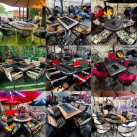 صندلی باغی آتشدان رستوران تاب ریلکسی چتر code0099