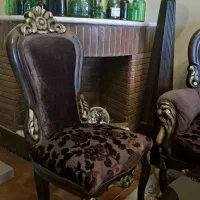 مبل ۹ نفره استیل پارچه ترک و ۳ عدد میز