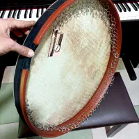دف سما . پوست طبیعی  حلقه‌دار