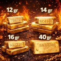 آبشده ۱۲ گرم ۱۴ گرم ۱۶ گرم و ۴۰ گرم