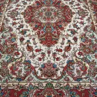 فرش دستبافت خطیبی تبریز ۴ تخته ۶ متری رج ۳۰