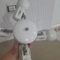 چهار شاخه فلزی لوستر|لوستر و چراغ آویز|ملایر, |دیوار