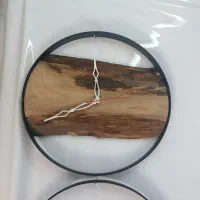 ساعت دیواری چوبی