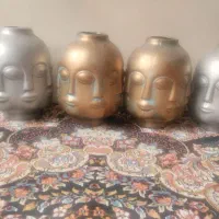 گلدان طرح چهره