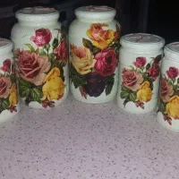 سرویس پاسماوری شیشه ای  ۶پارچه و۴پارچه