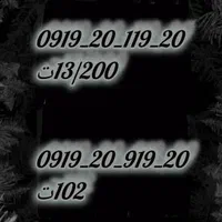 0919-110-40-30|سیم‌کارت|قم, شاه ابراهیم|دیوار