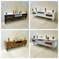 میز تلویزیون مدل حصیری میزتلویزیونFRPقیمت اصلی میز