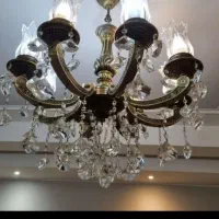 لوستر برنزی|لوستر و چراغ آویز|تبریز, |دیوار