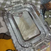 دو عدد سینی خیلی بزرگ|ظروف سرو و پذیرایی|تربتحیدریه, مظفریه|دیوار