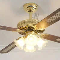 پنکه سقفی لوستر دار