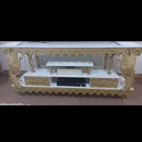 میزتلویزیون،ساعت،ویترین