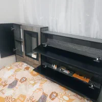 تخت خواب دو نفره mdf کمددار نو|تخت و سرویس خواب|تهران, کوی بیمه|دیوار