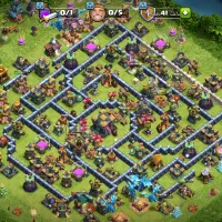 ۴ اکانت کلش اف کلنز به همراه کلن لول ۱۰