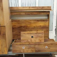 تخته خواب دو نفره ام دی اف کشو دار|تخت و سرویس خواب|تهران, امین حضور|دیوار