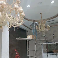 تعمیر و نصب انواع لوستر های ایرانی و سانتی|خدمات پیشه و مهارت|زنجان, |دیوار