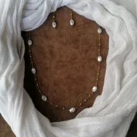 نیم ست مروارید اصل|زیورآلات و اکسسوری|رفسنجان, |دیوار