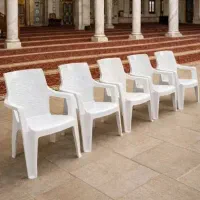 میز غذاخوری صندلی پلاستیکی