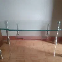 میز عسلی پایه استیل