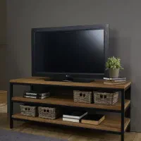 میز تلوزیون فلزی چوبی  میز تی وی