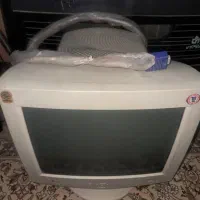 هواکش ۵۰ در۵۰ استفاده نشده و مانیتور الجی|پنکه و تصفیه‌کنندهٔ هوا|قم, شهرک سازمان آب|دیوار